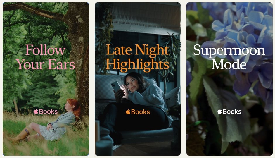Apple Books and Pay creator campaign